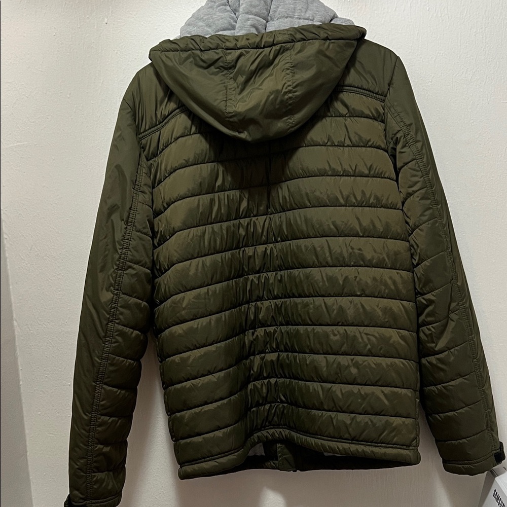 Gerry Men's Green Puffer Jacket - Picture 2 of 4